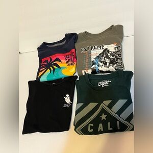 4 T-Shirts Size -6 - Maximus Rex, Wonder Nation, Eighty Eight Brand and Old Navy